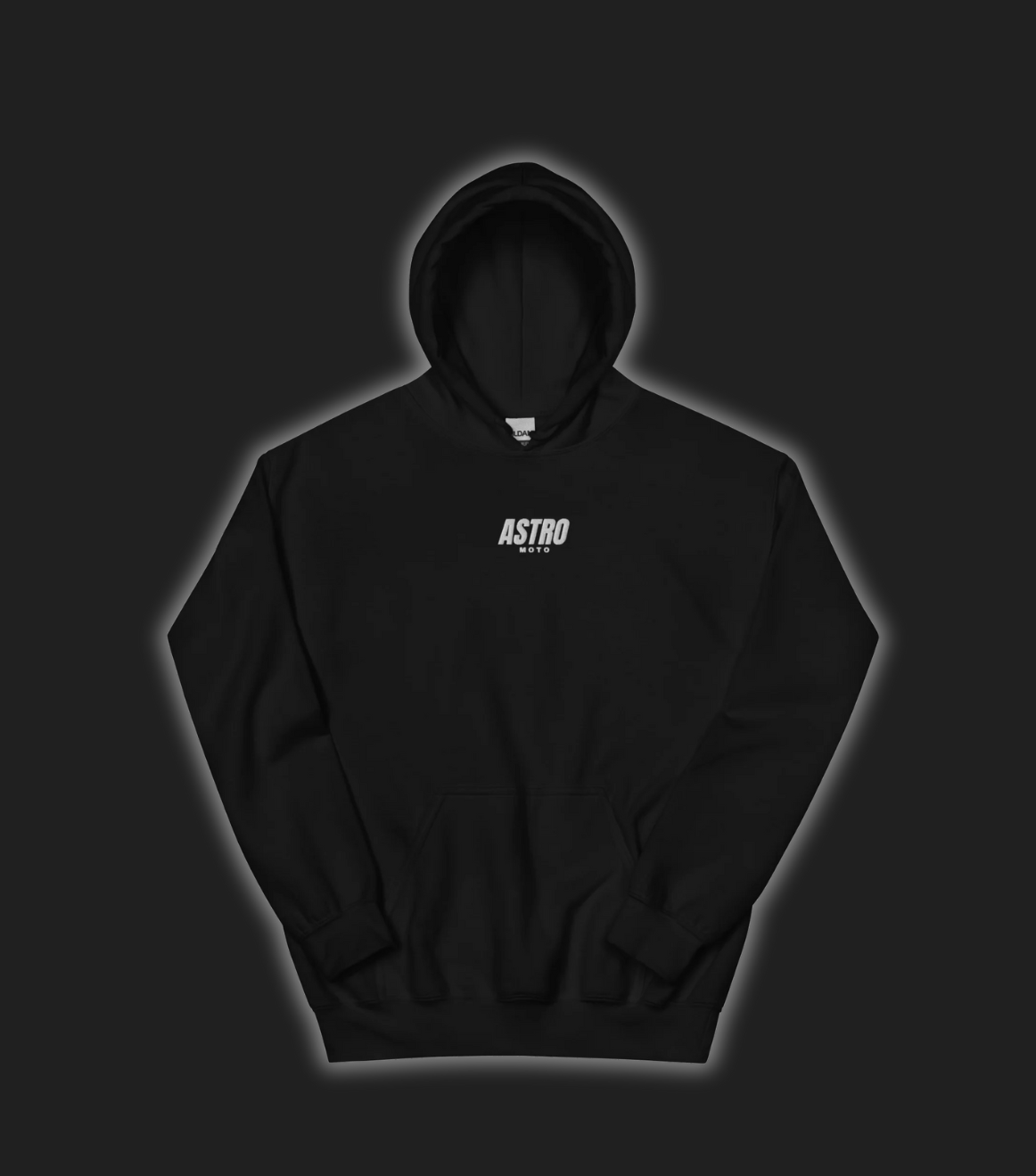 AstroMoto Signature Black Hoodie
